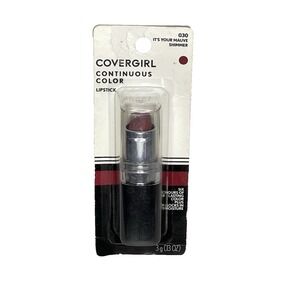 Vintage CoverGirl Continuous Color Lipstick It's Your Mauve Shimmer Classic New